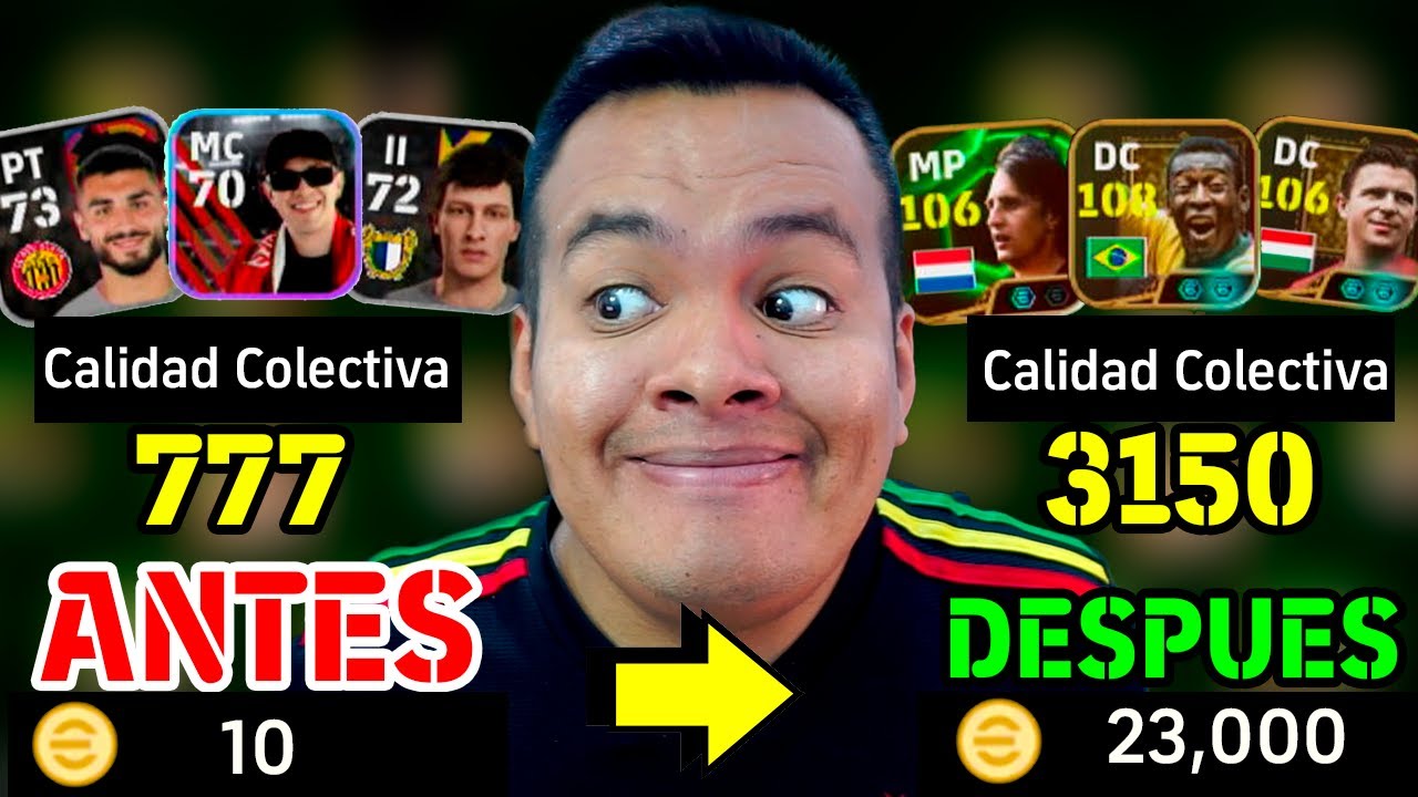 Regalé 23,000 Monedas Junto a Pelé para Mejorar la Cuenta de Suscriptor en eFootball !