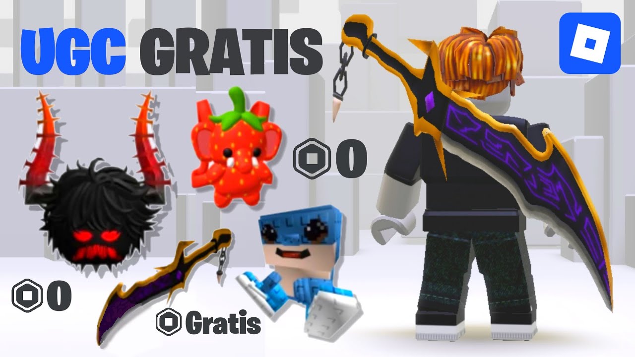 COMO CONSEGUIR ESTOS NUEVOS UGC GRATIS En ROBLOX 2026 UGC Free Roblox 