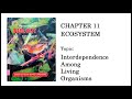 Xii chapter 11 interdependence among living organisms