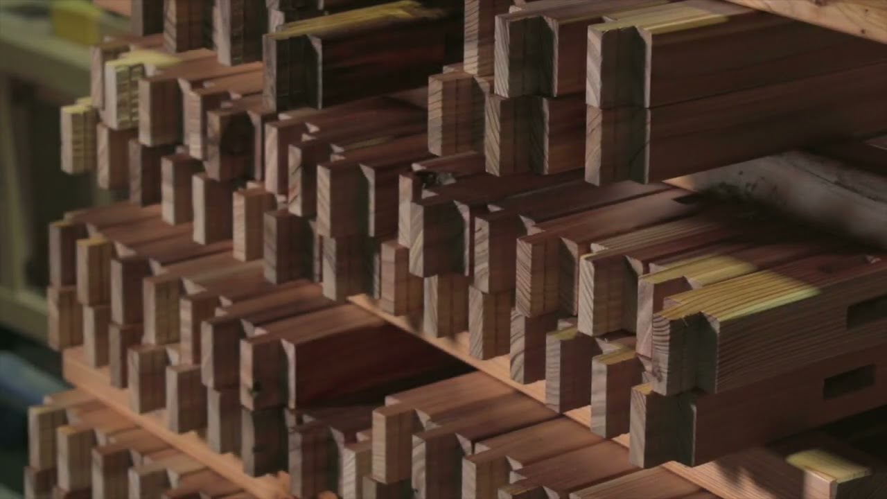 國產材柳杉木-課桌椅 林保署新竹分署紀錄片