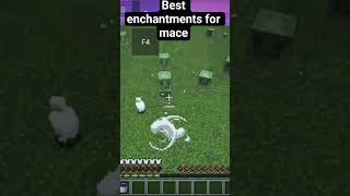 Best Mace Enchantments 🔥 Top OP Enchants You MUST Use! ⚔️ (Minecraft Guide) #minecraft
