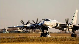 Плановые полеты Ту-95мс с дозаправкой в Амурской области