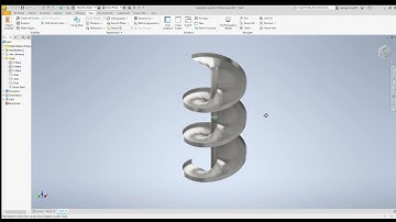 Thiết kế bộ xoắn ốc - Spiral set design #2023 #feeding  #spiral #designer #inventor
