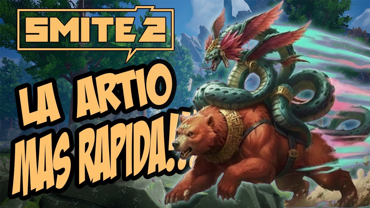 Smite 2 -Kukulkan - Esta Artio es la Diosa Mas Rapida de la Historia ...