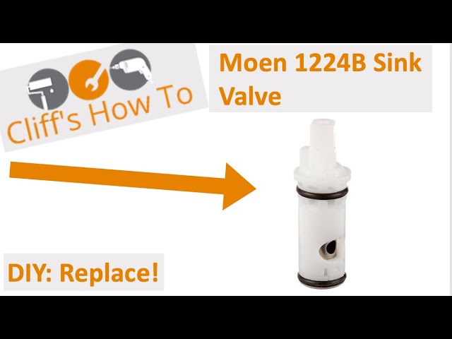 Moen 1224b Sink Valve Replacement You