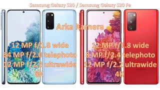 Samsung Galaxy S20 vs Samsung Galaxy S20 Fe