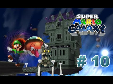 Super Mario Galaxy Parte 10 Galaxia Fantasmagórica - YouTube