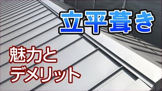 最軽量屋根！雨漏りにも強い立平葺き【街の屋根やさん】