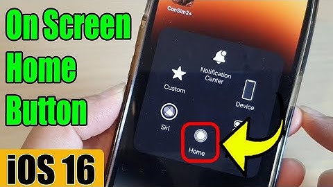 iOS 16: How to Turn On Assistive Touch On Screen Home Button