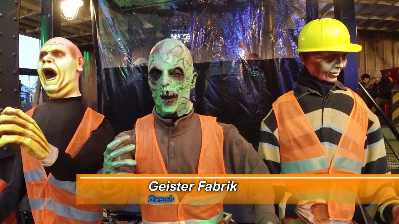 Geister Fabrik (Rasch) Onride/POV mit Thomas Hamburger Winterdom 2019 | RFHH #35  [HD]