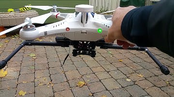 Auto landing gear test: Cheerson CX-20