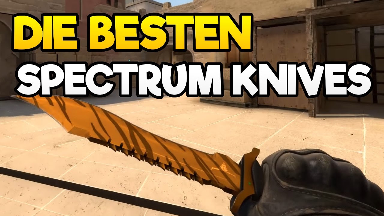 DIE BESTEN SPECTRUM KNIVES IN CS:GO - YouTube
