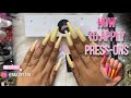 HOW TO APPLY PRESS-ON NAILS | Press-On Nail Business | @nailsby.ten | Teni Ciel