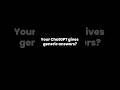Fix ChatGPT Generic Answers Forever