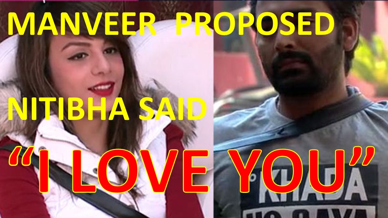 Manveer Gurjar with his girlfriend Nitibha Kaul . Love Birds met after a long time