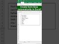 Create Form Lines in Excel 🔥 | Custom Format Trick You Must Know