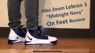 nike lebron 3 midnight navy