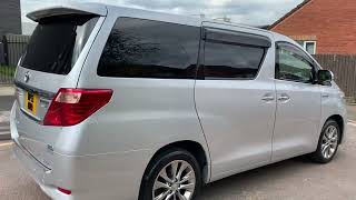 TOYOTA ALPHARD HYBRID X MODEL 2.4 PETROL/HYBRID 7 SEATS AUTO ULEZ