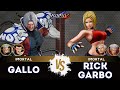 KOF XV▰ GALLO (O.Rugal/Maxima/Goenitz) 🆚 RICKGARBO (Yashiro/Blue Mary/O.Yashiro)🎞️Replay Match -1/26
