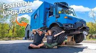 Prepping the Unimog for Next Adventure: DIY Starlink Mini Roof Mount, Maintenance & More!