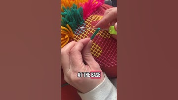 Learn to latch hook (for beginners) 2025 #latchhook #diyprojects #tutorial