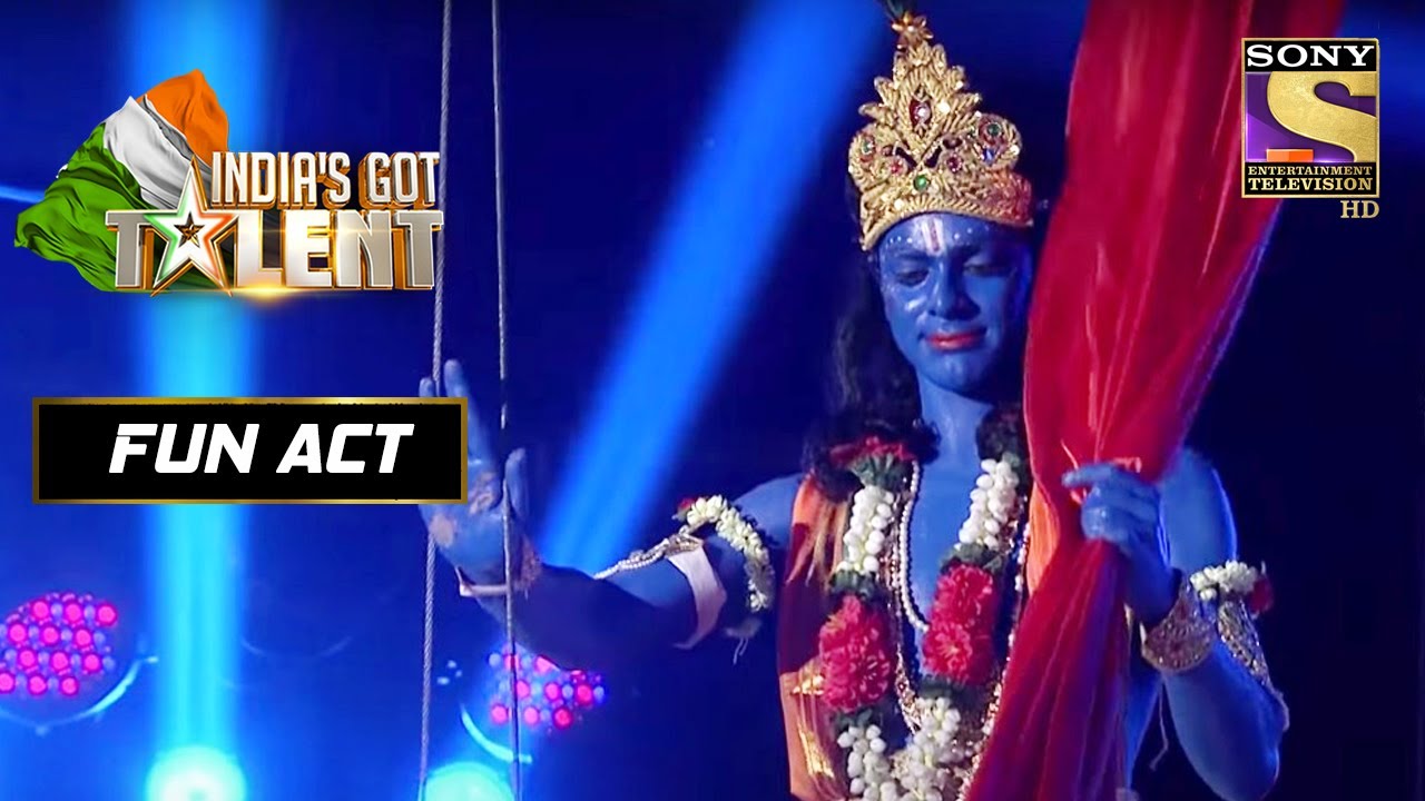 Mahabharta की कहानी बताई गई बड़ी खूबसूरती से | India's Got Talent Season 4 | Fun Act