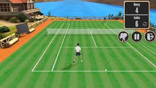 World of Tennis: Roaring ’20s gameplay highlight. tonka (rating: 1388) vs. Henry (rating: 1391) screenshot 5