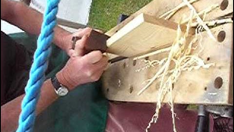 Spill Plane - cutting wooden spills