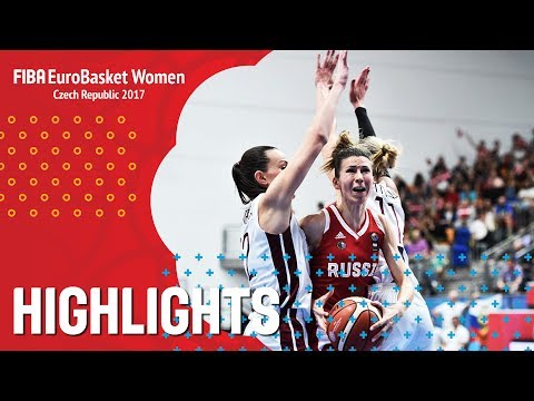 Latvia v Russia - Highlights - FIBA EuroBasket Women 2017