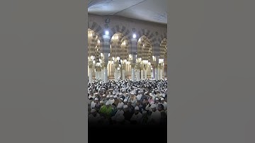 تلاوة من مسجد رسول الله سورة المزمل الشيخ أحمد بن طالب بن حميد
