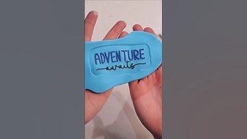 Decorating with the "Adventure Awaits" Debosser! Easy Fondant Embossing