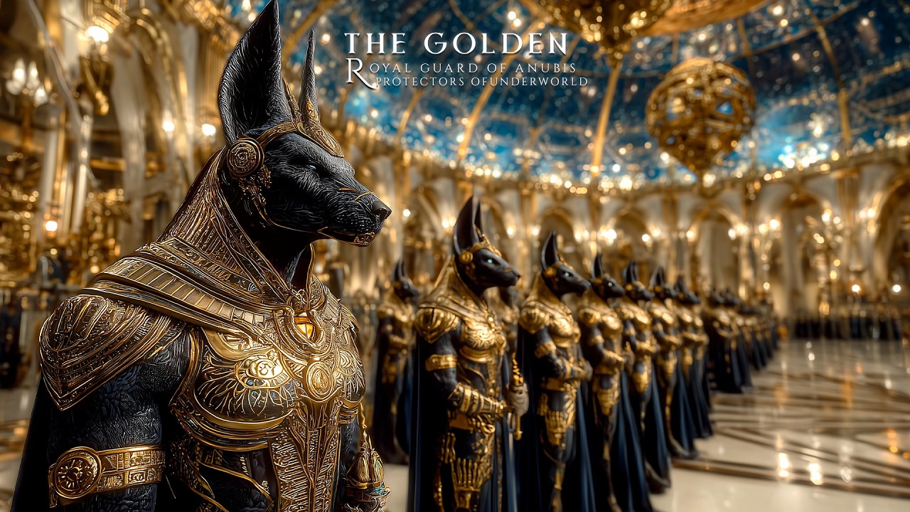 The Royal Guard of Anubis | Protectors of the Golden Underworld