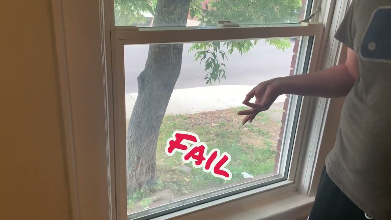 Single hung window repair