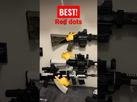 BEST red dots for AR15 😵 #shorts #demolitionranch #ar15 #fullautofriday