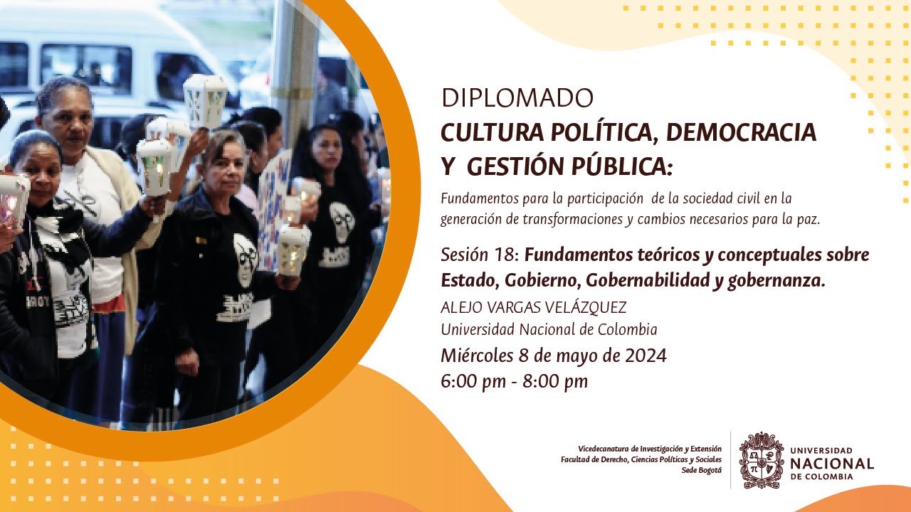 Sesión 18. Fundamentos teóricos y conceptuales sobre Estado, Gobierno, Gobernabilidad y gobernanza