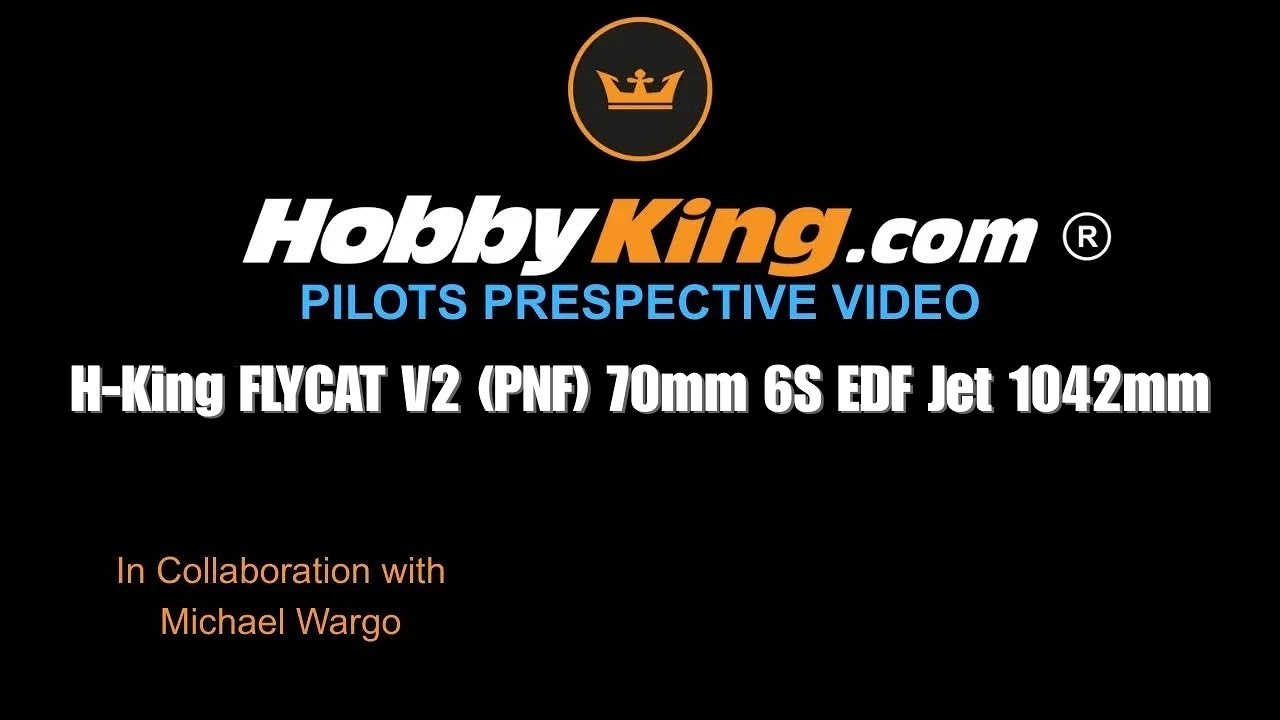 H-King FLYCAT V2 (PNF) 70 мм 12-лопастной 6S EDF реактивный двигатель 1042 мм 