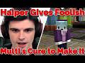 Haiper Gives Foolish Multi's Iodine Pills to Replicate it on QSMP 2 Minecraft