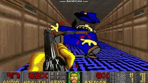 Simpsons DooM Mission 1 Mr. Smithers Custom Map