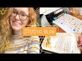 STUDIO VLOG 01 ☆ Making Animal Crossing Stickers, Packing Orders, and Video Editing