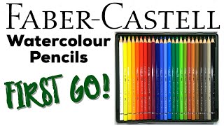 Albrecht Durer watercolor pencils review // My first go with Faber Castell!