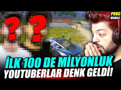 OHA İLK 100 DE MİLYONLUK YOUTUBERLARA DENK GELDİK – PUBG Mobile