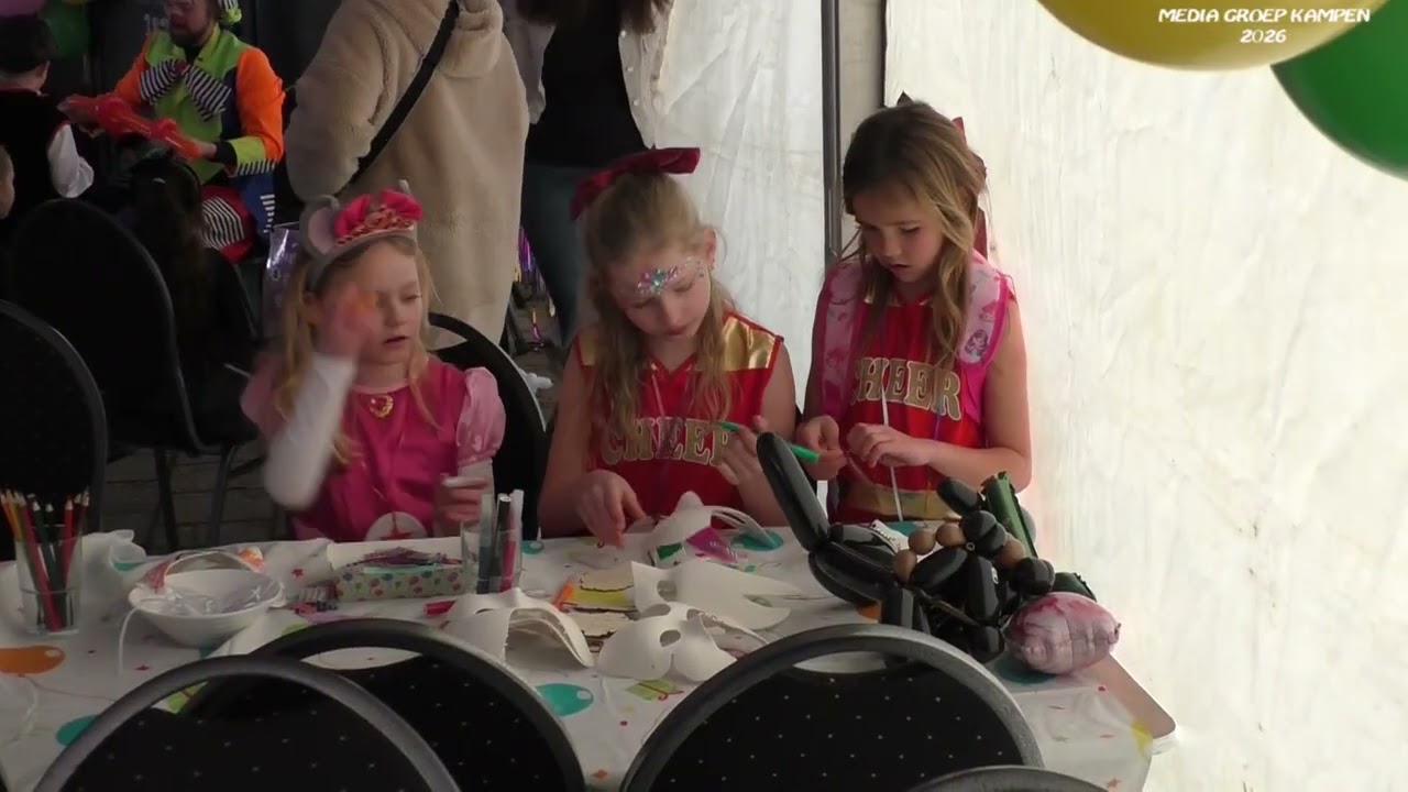 Kindercarnaval in Kampen in Hanze 1898