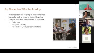 High-Quality Tutoring to Accelerate Learning: Research Evidence and Best Practices (REL West)