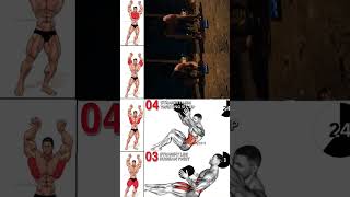 Chest workout and Abs workout and Arm workout and shoulder workout and home workout