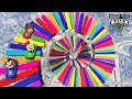 ¡LA ESPIRAL DE LA MUERTE 99% IMPOSIBLE! 🚗☠️ CARRERA ÉPICA en GTA 5 con LOS COMPAS