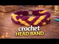 Braided headband crochet