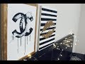 Chanel Canvas Painting | DIY