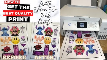 Epson Printer Setting For Best Quality Image | How To Get The Best Quality Print With Epson Printer