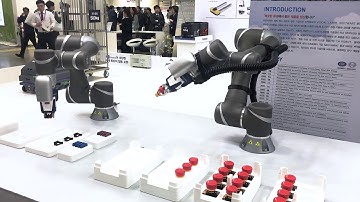 V3A063 TM Robot - Semicon Korea 2019 Inatech Assembly with Schunk Gripper