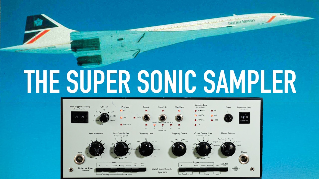 Catching the Concorde - The Story Behind the Test Equipment Sampler